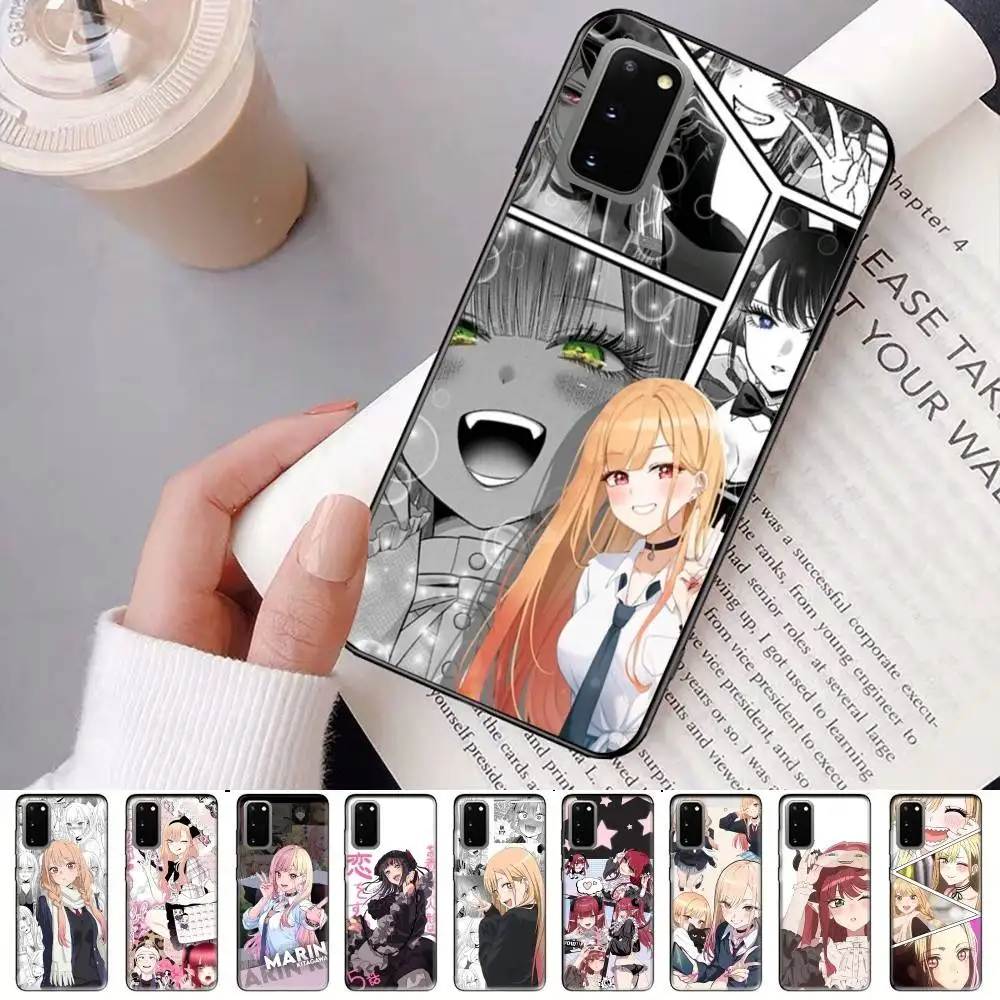 

Kitagawa Marin Phone Case For Samsung S 24 Fe 25 Ultra Plus 20 Lite 21 30 22 23 24 22 Ultra 5G Fundas