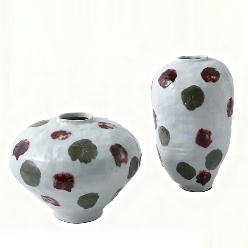 

Ceramic vase wabi sabi wind ornament