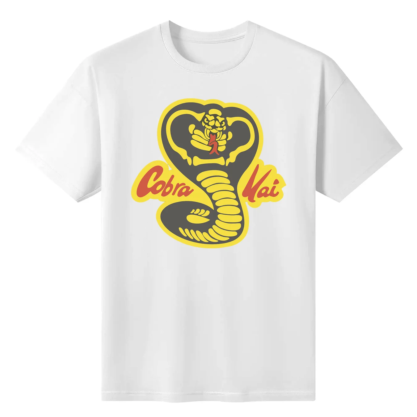 

Karate Kid Cobra Kai Vintage T-Shirt Men Funny 100% Cotton Tee Shirt Round Neck Short Sleeve T Shirt Gift Clothes