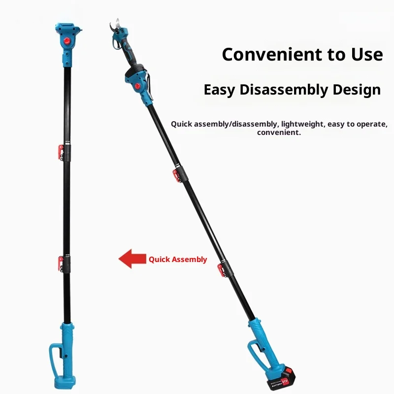 منشار كهربائي عالي الفروع مقصات تشذيب Gartenwerkzeug Podadora Elendrica Telescopeica Motosierra Telescopeica Batería السابق معطلي