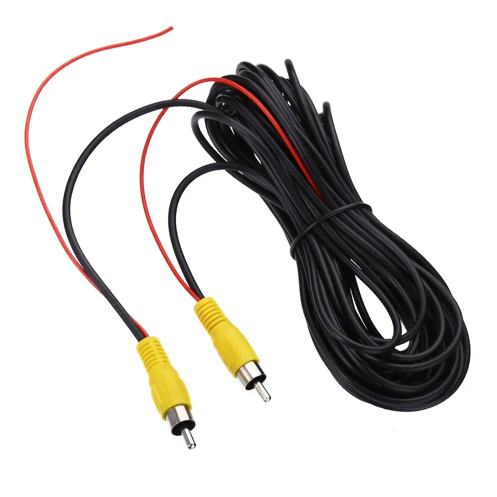 10M Car Video RCA Extension Cable For Rear View HD Backup Camera & Detection Wire