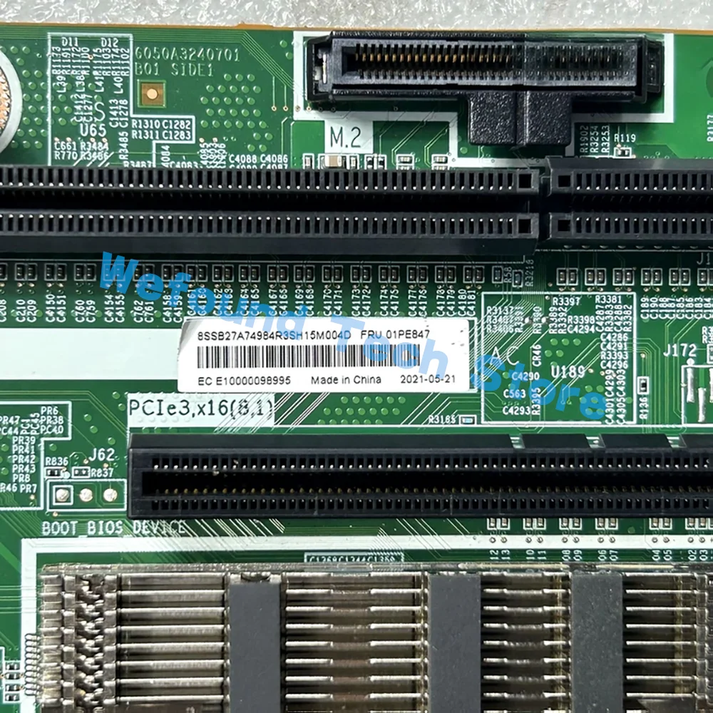 Thinksystem SR650 Motherboard 01GV275 SB27A01981 02YH369