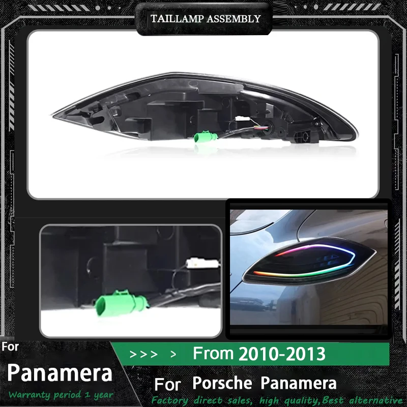 

Car RGB Rear Lights For 2010 2011 2013 2013 Porsche Panamera Led Tail Lights 970 970.1 Modified Accessories