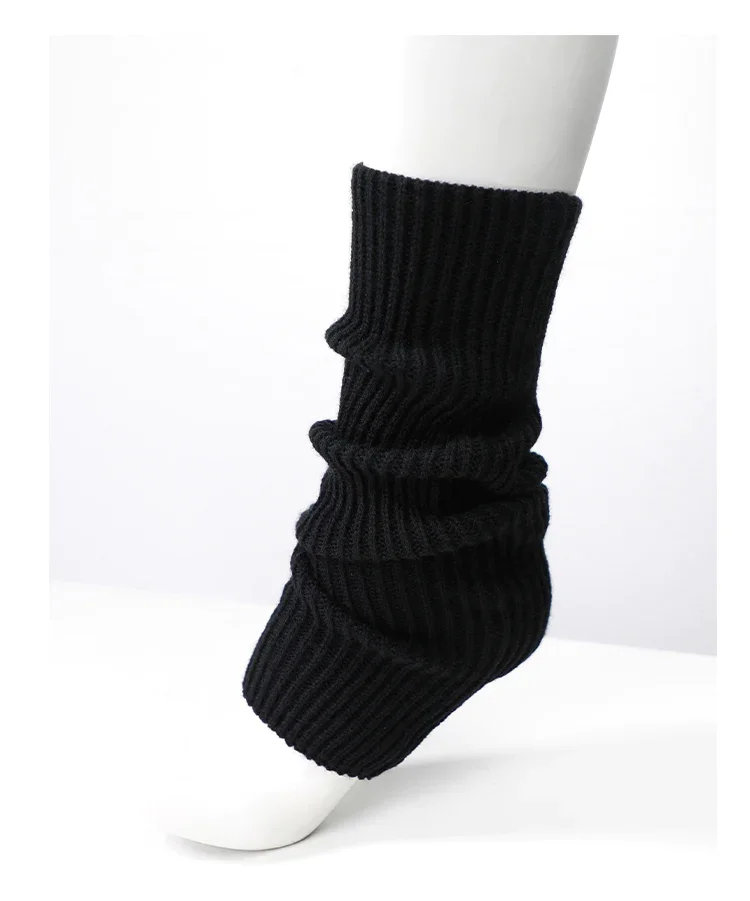 ZYM Winter Latin Dance Socks Leg  Ankle Warmer with Hole Ballet Accessories #WT