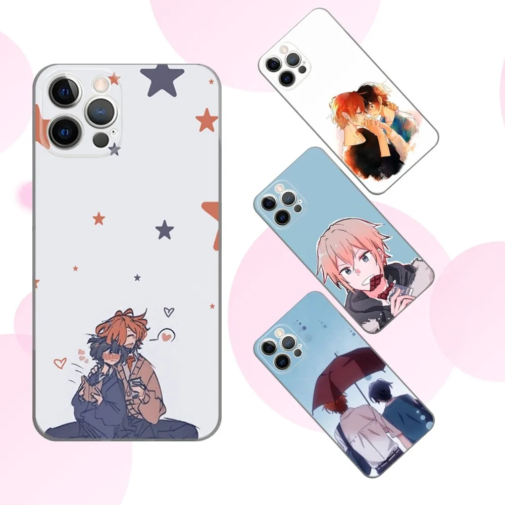 

Comics S-Sasaki To M-Miyano Phone Case For iPhone 16e,16,15,14,13,12,11 Plus,Pro,Max,XR,XS,X,Plus,SE,Mini Transparent Soft Cover