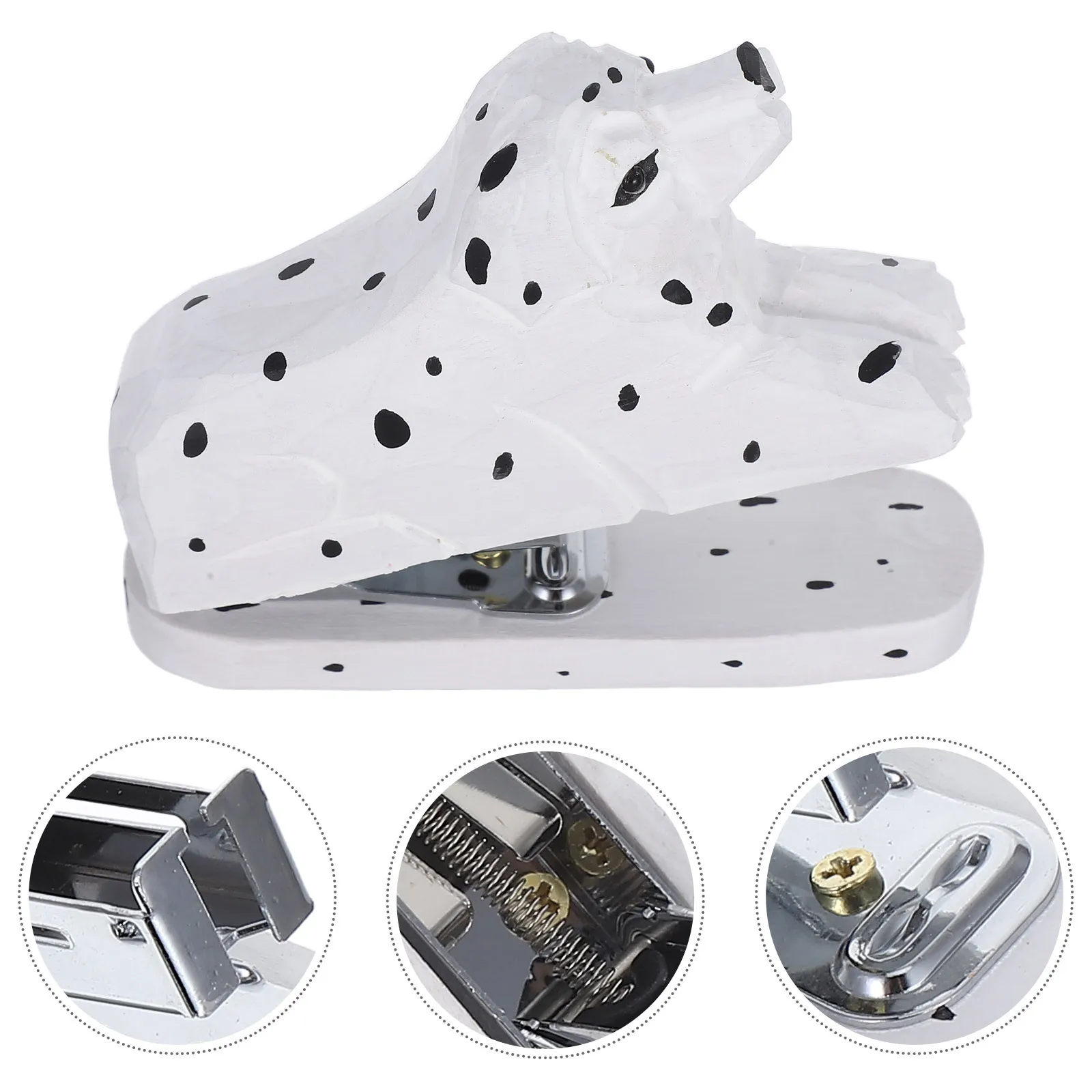 

Mini Dog Animal Stationery Wooden Office Desk Decor Animal Stationery Portable School Accessory Novelty Dalmatian Tool