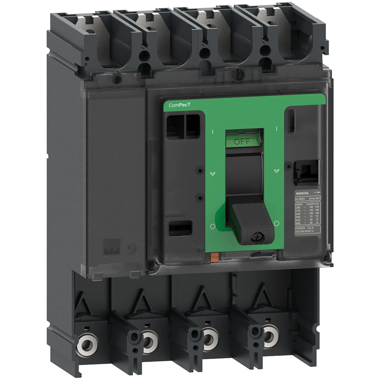 

S-chneider circuit breaker switch NSX MCCB NSX400S circuit breaker switch Compact NSX400S 400A 4P without trip unit C40S4