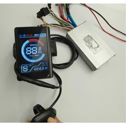 LCD Display LISHUI 25A/13A, electric bike controller with T9/T13/T15/T17 torque sensor, bicycle accessories, DIY parts