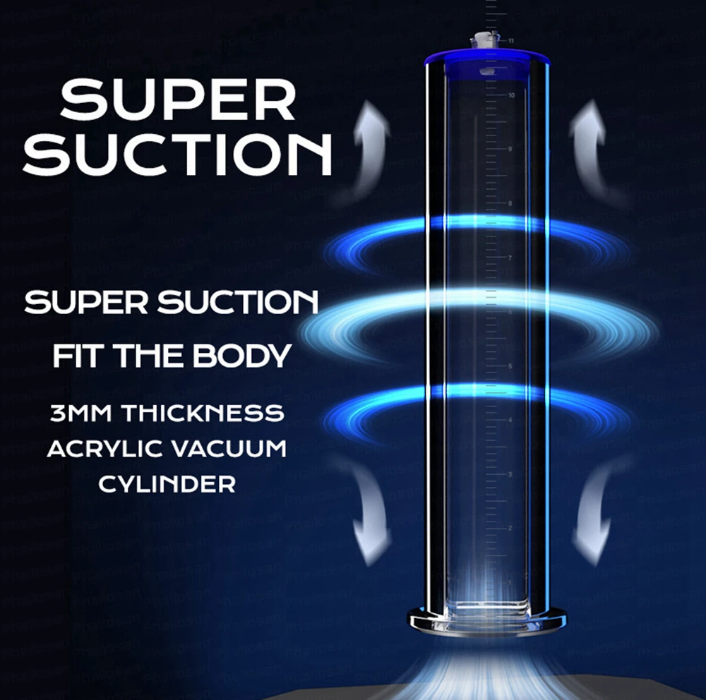 Smart Electric Penis Pump Vacuum Penis Enlarger Sex Toys For Men Acrylic Cylinder Dick Pump Penis Extender Trainer Consolador