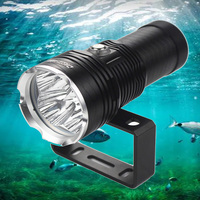 4*XHP70.2 Professional LED Diving Photography Flashlight Underwater Waterproof Tactical Diving Light Camera Video Torch Headlamp