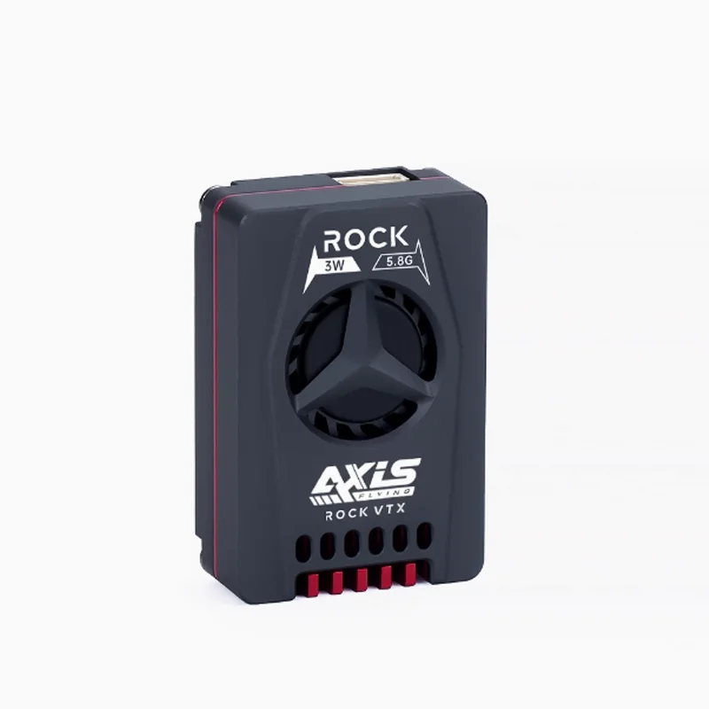 Axisfying Rock VTX 5.8G 3W Dual Core Simulation Image Transmission FPV Crossover Machine with Stable Heat Dissipation