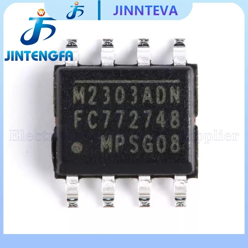 10PCS MP2303ADN-LF-Z SOP-8 MP2303ADN MP2303 SOIC-8 3A 28V 360kHz Synchronous Rectified Step-Down Converter SMD IC Chip