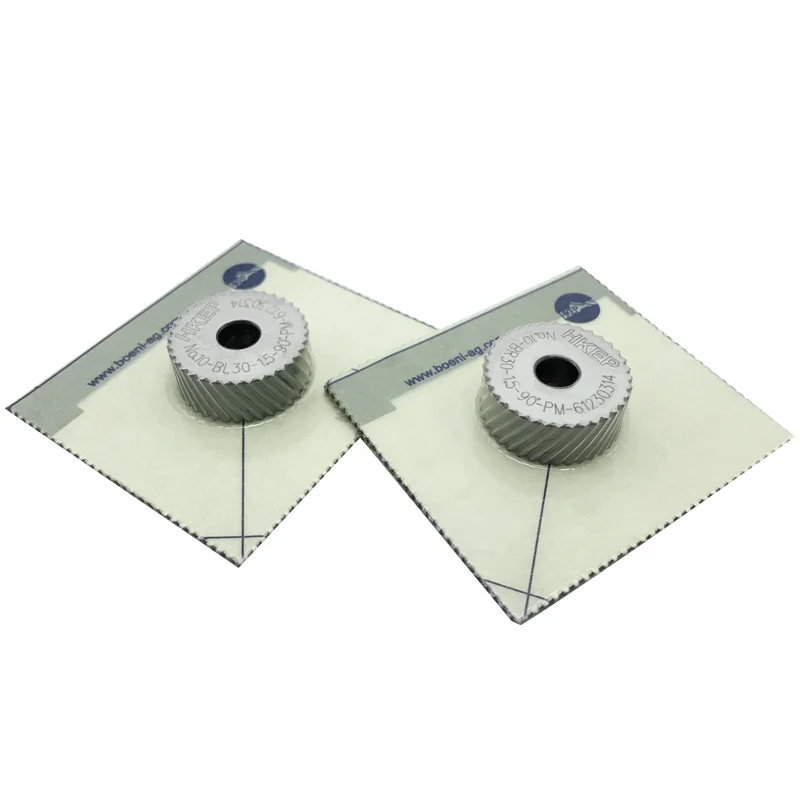 HKEP 20*8*6 PM High Quality Dual Wheel Knurling Tools KOKC For CNC Lathe feeding 30°Diamond 45°Square pattern