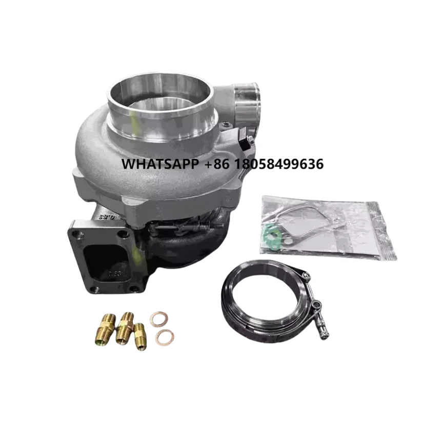 

Racing G35-1050 Turbocharger With AR.83 T3 V Band Turbine Housing Dual Ball Bearing