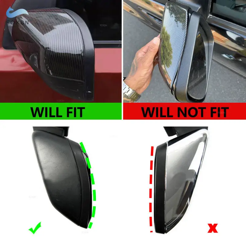 

Крышка бокового зеркала заднего вида автомобиля, накладка для Land Rover Freelander 2 2007 2008 2009, глянцевый черный/углеродистая текстура, аксессуары