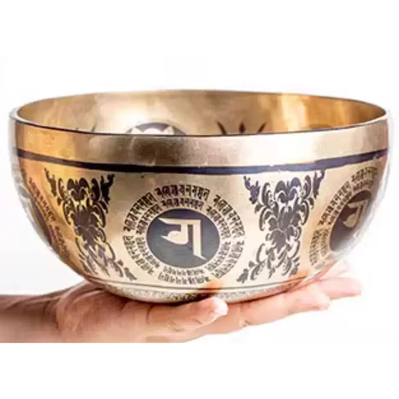 

Large Singing Bowl Meditation Mindfulness Head Therapy Bowl Spiritual Relaxation Bowls Yoga Sound Healing Percussion Instruments