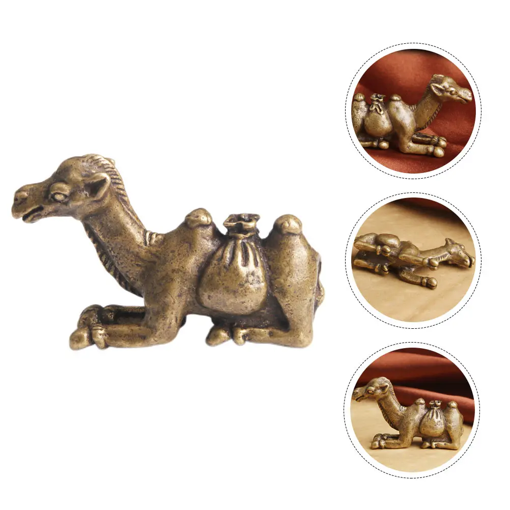 

Copper Camel Pen Holder Craftsmanship Brush Rack Calligraphy Decor Elegant Desk Accessory Gift Idea