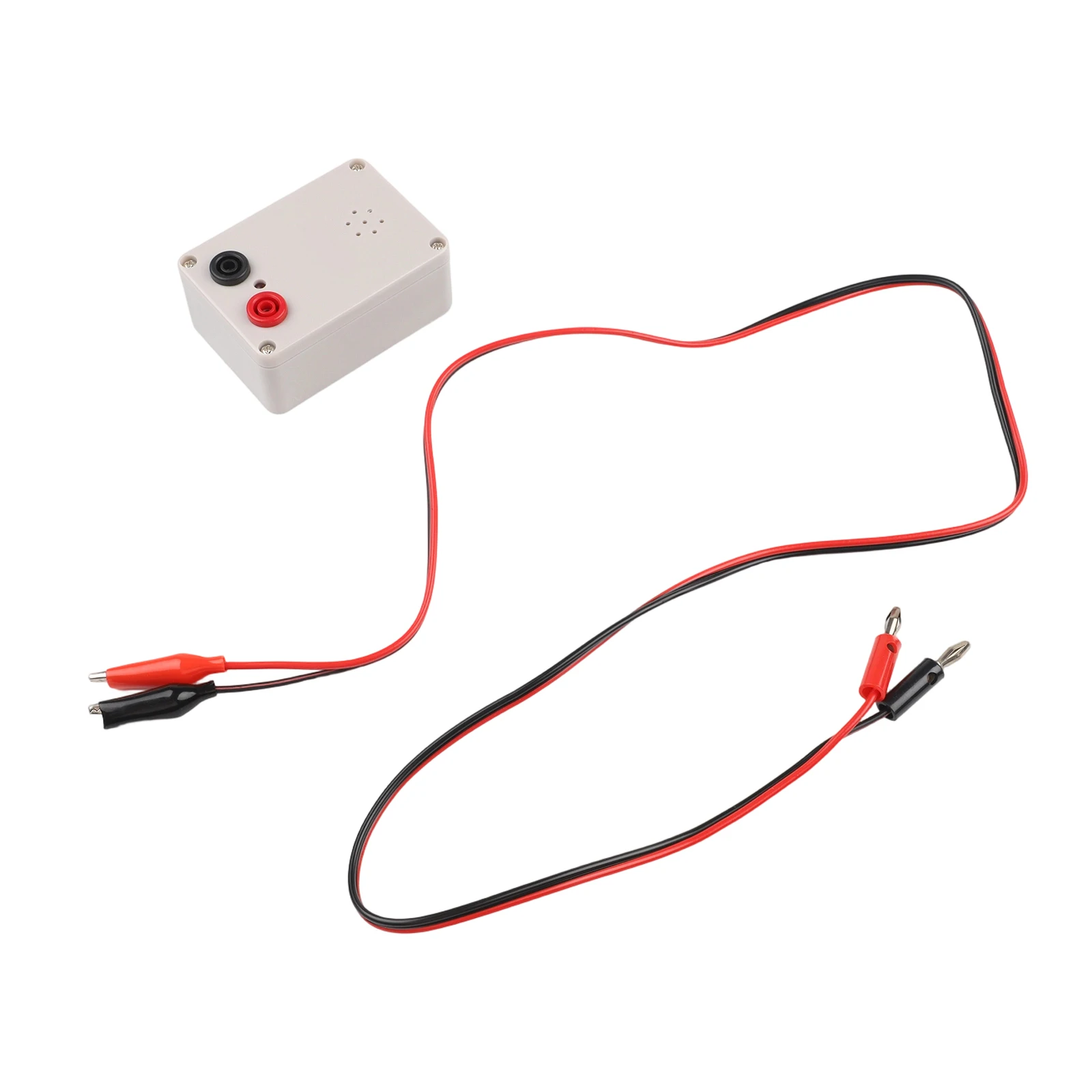White 9V Buzzer Wire Tester With Audible Visual Alarm For Cable PCB Switch Continuity Check Electrical Testing Tool Instrument