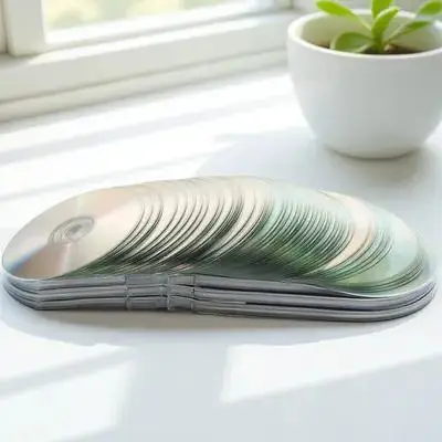 50 قطعة أقراص Cd الزخرفية DIY بها بنفسك اليدوية متعددة الوظائف المواد الحرفية الإبداعية التعليم المبكر لتقوم بها بنفسك أقراص لوازم ل #6