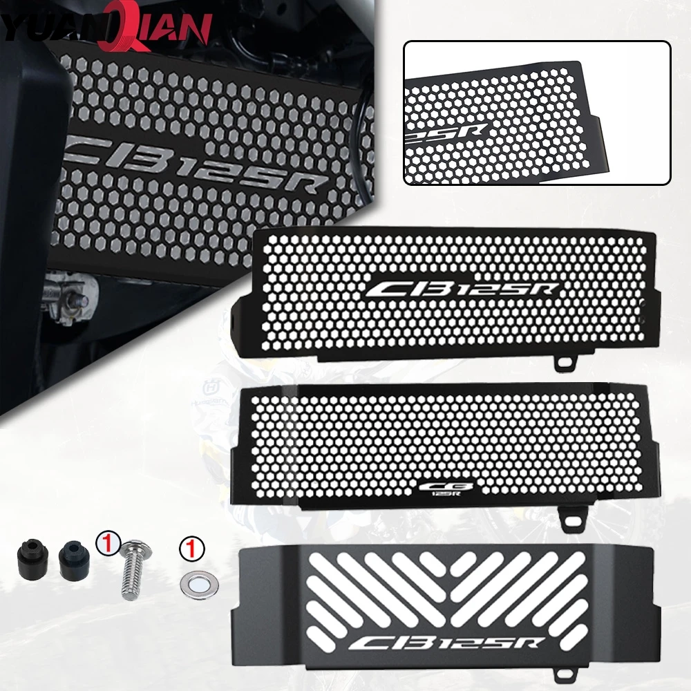 

2024 Motorcycle For Honda CB125R Moto Parts Radiator Grille Guard Water Tank Protection CB 125R CB125 R 2018-2020 2021 2022 2023