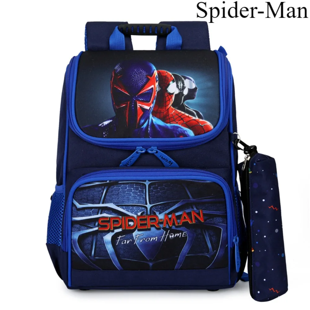 

2024 New Spider-Man Backpacks for Kids Fashion Cartoon Multi-layered EASY PACK Breathable Wear-resistant School Backpacks Gifts