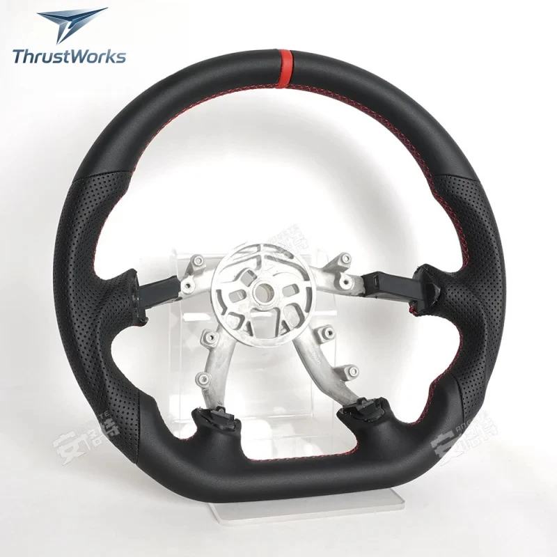 

TOP 00-06 Full Leather Steering Wheel Modification And Upgr Interior Decoration Car Accessories