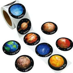100-500 Pcs Runde Universe Weltraum Aufkleber Solar System Erde Mars Jupiter Planeten DIY Abdichtung Party Decals Schreibwaren spielzeug