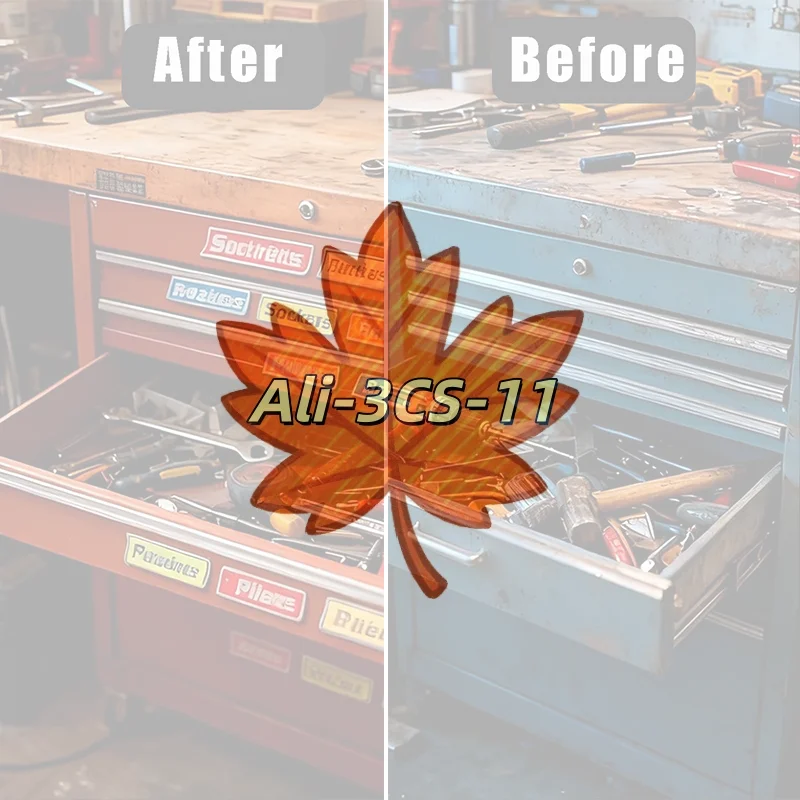 

12-Pack Magnetic Tool Labels - 3D-Printed Reusable Tags for Toolboxes, Carts & Workshop Organization