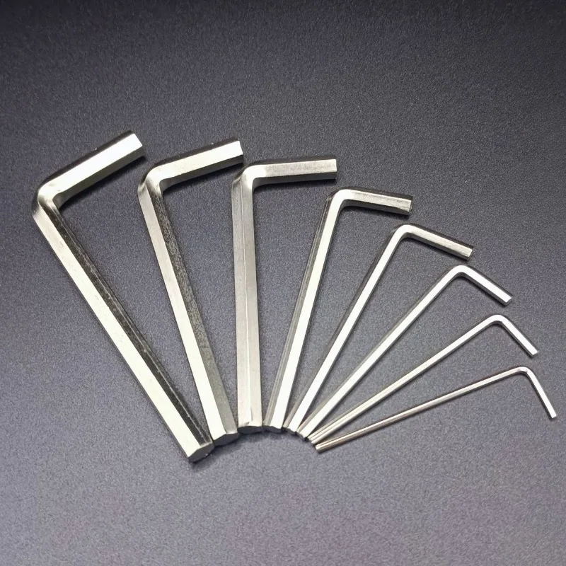 8pcs Metric Hex Wrench Set for Motorcycles Bicycles Allen L Wrench Allen Key Short Arm Tool Set Bicycle Repair Tools - view 5
