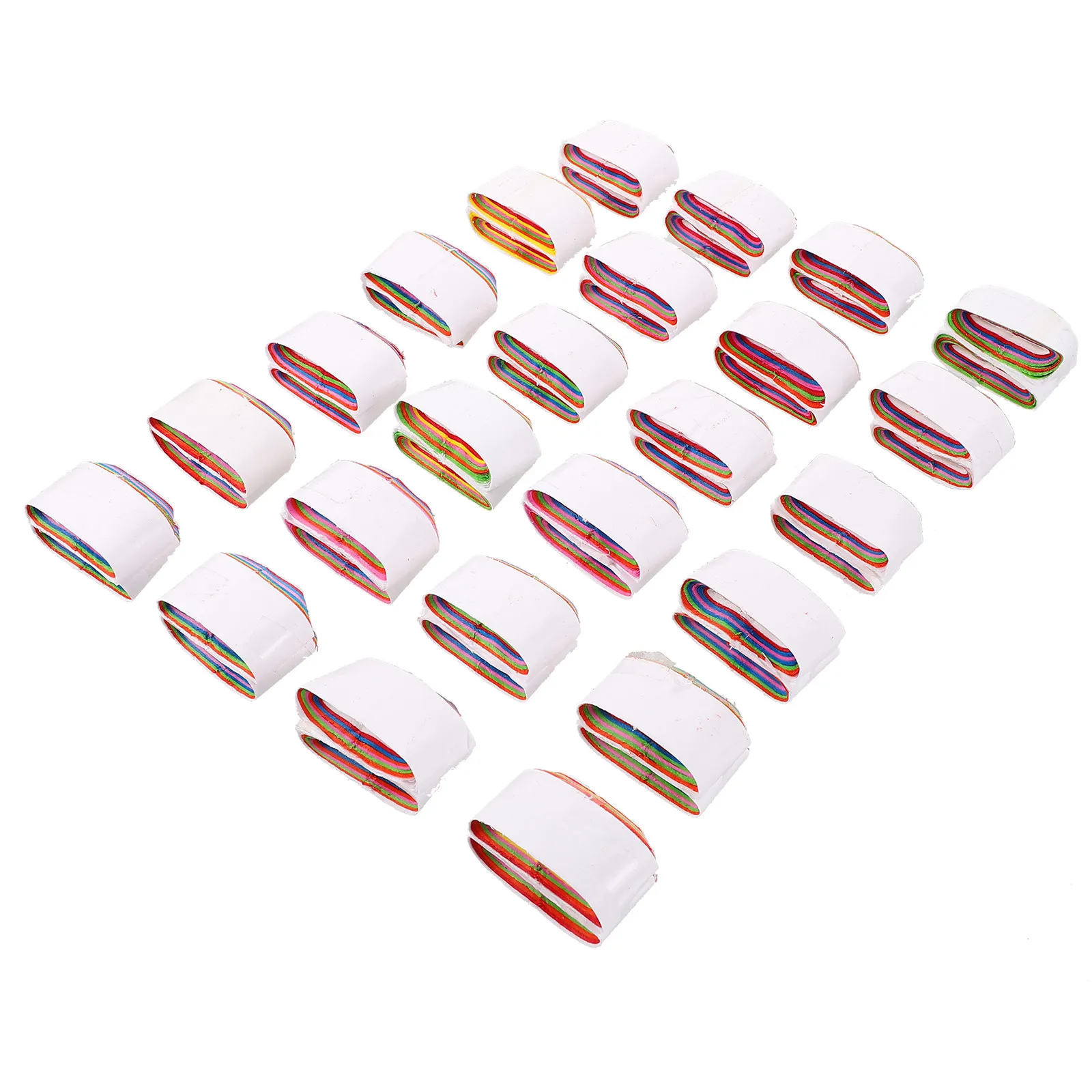 24pcs Colored Paper Mouth Coils Stage Props for Magic Tricks, Party Entertainment, Family Shows – Easy to Use