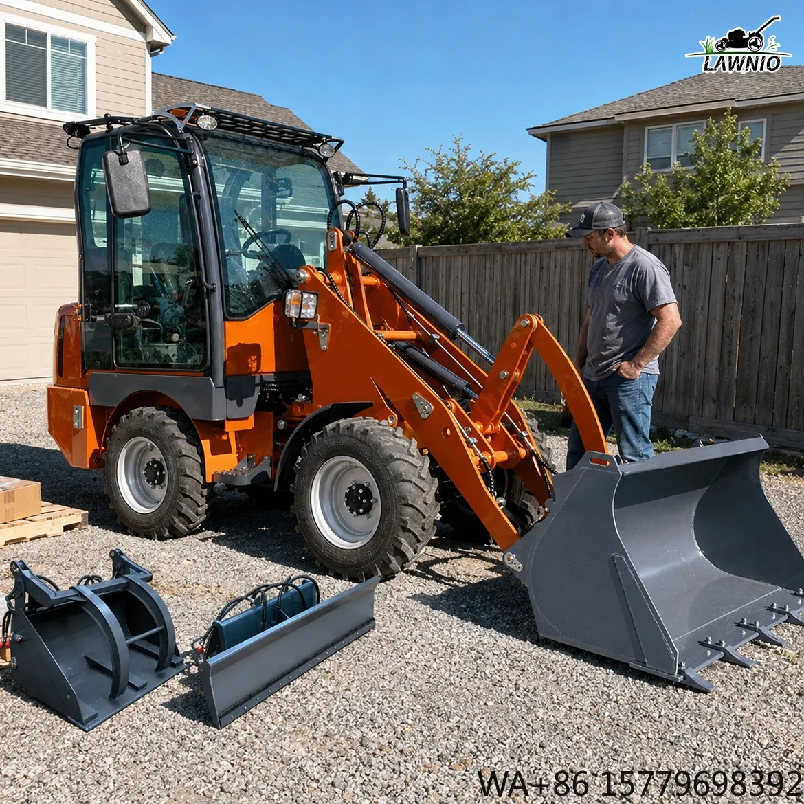 Full Machine Customization Mini Loader  Dual Lift Cylinders Long Working Time for Tunnel Operation Electric Loader