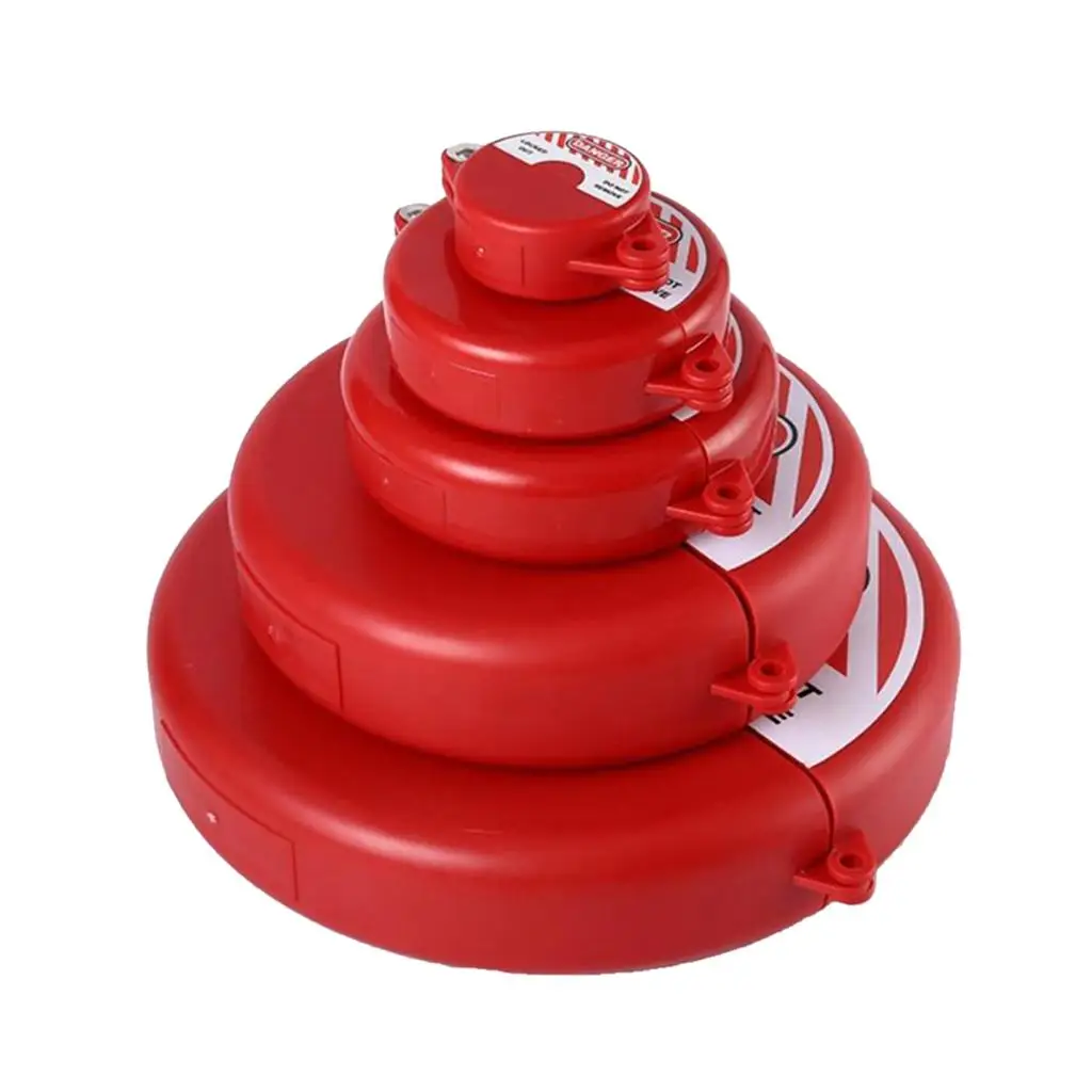 Industrial Metal Cable Gate Valve Lock Out Ball Valve Safety Lockout Device for Secure Gas Valve Management