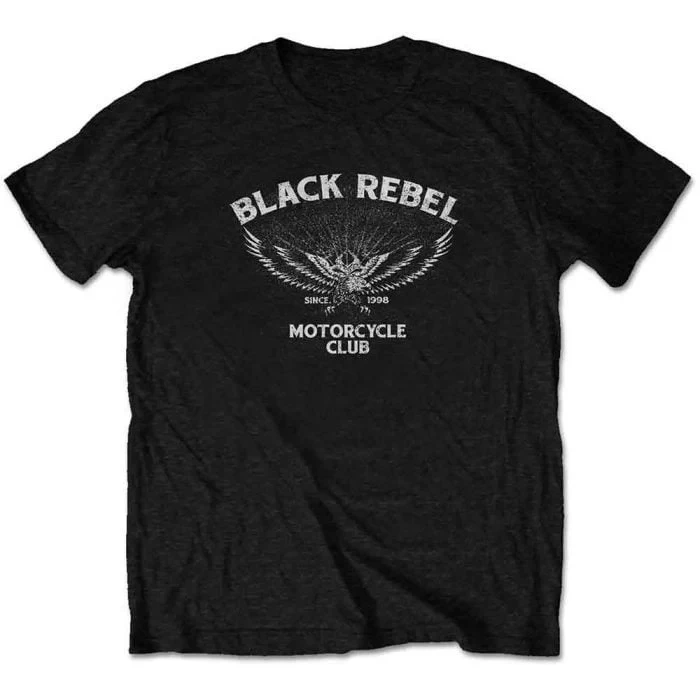 

Футболка Black Rebel Motorcycle Club Eagle, мужская рок-футболка, идеально подходит для фанатов, Who Love Garage Rock Band Art & Eagle Totem Design