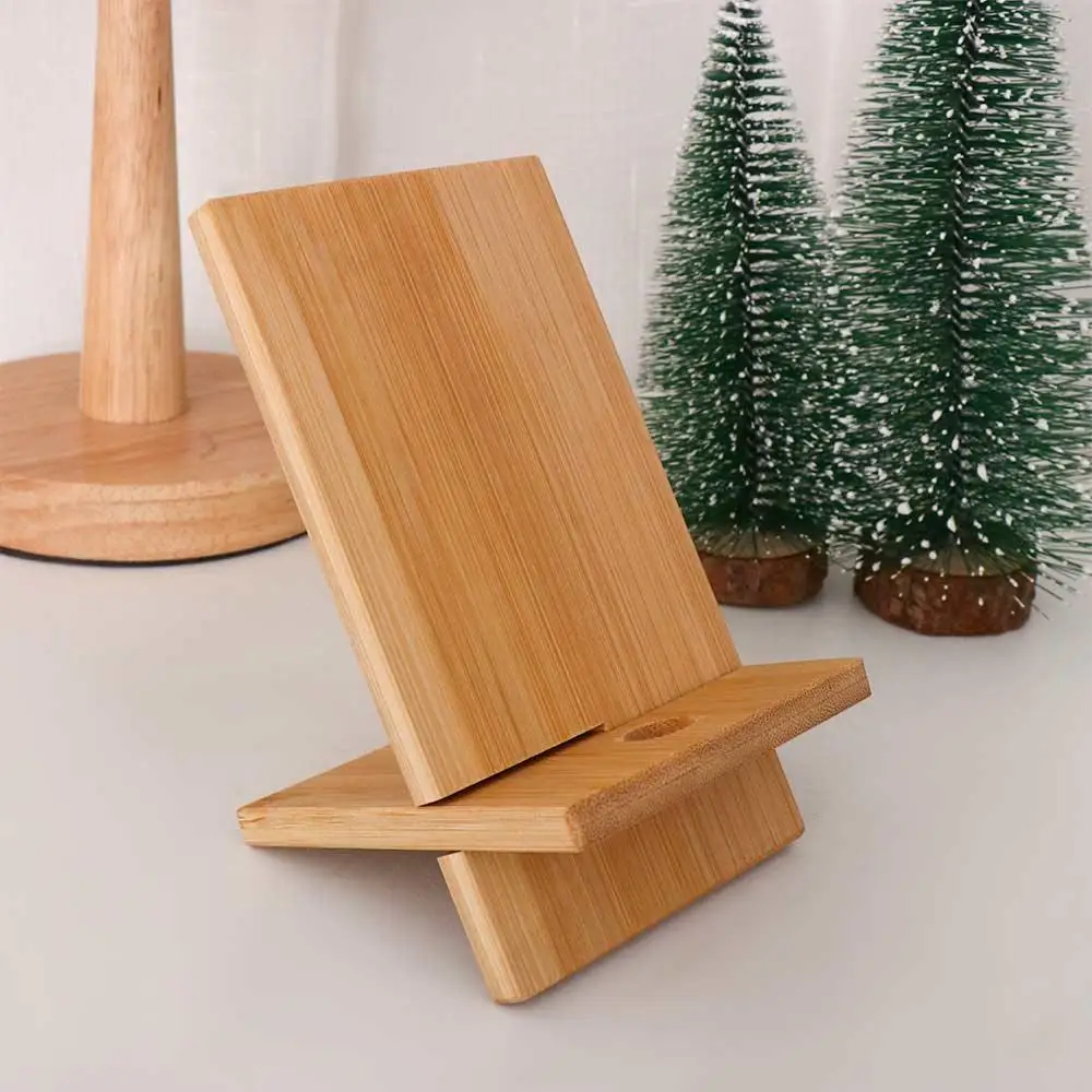 

Bamboo Detachable Stand Tablets Smartphone Stand Bracket Phone Holder Charging Stand Stand Bracket Cellphone Standing