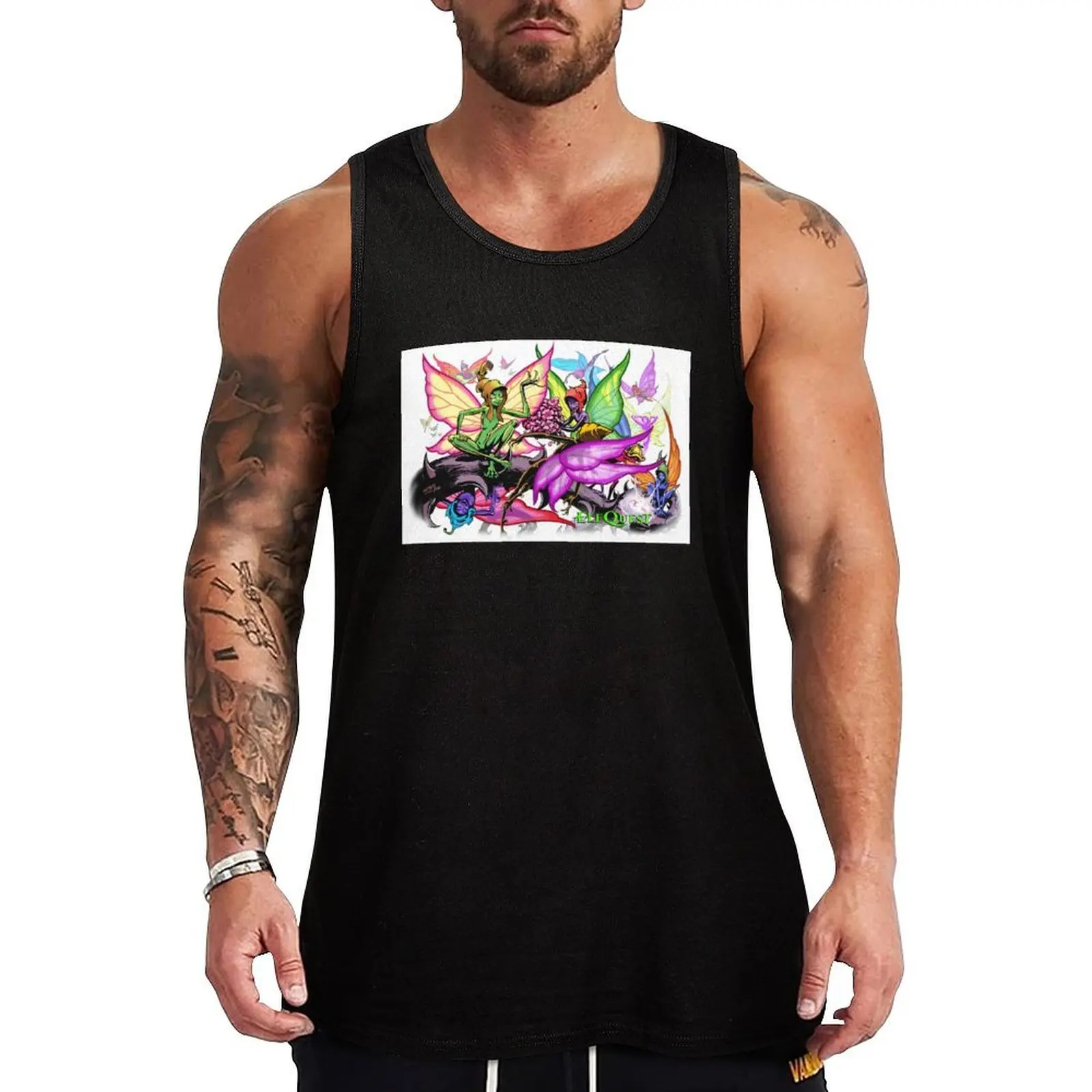 

ElfQuest: The Preservers Tank Top Bodybuilding shirt Vest sleeveless shirt man