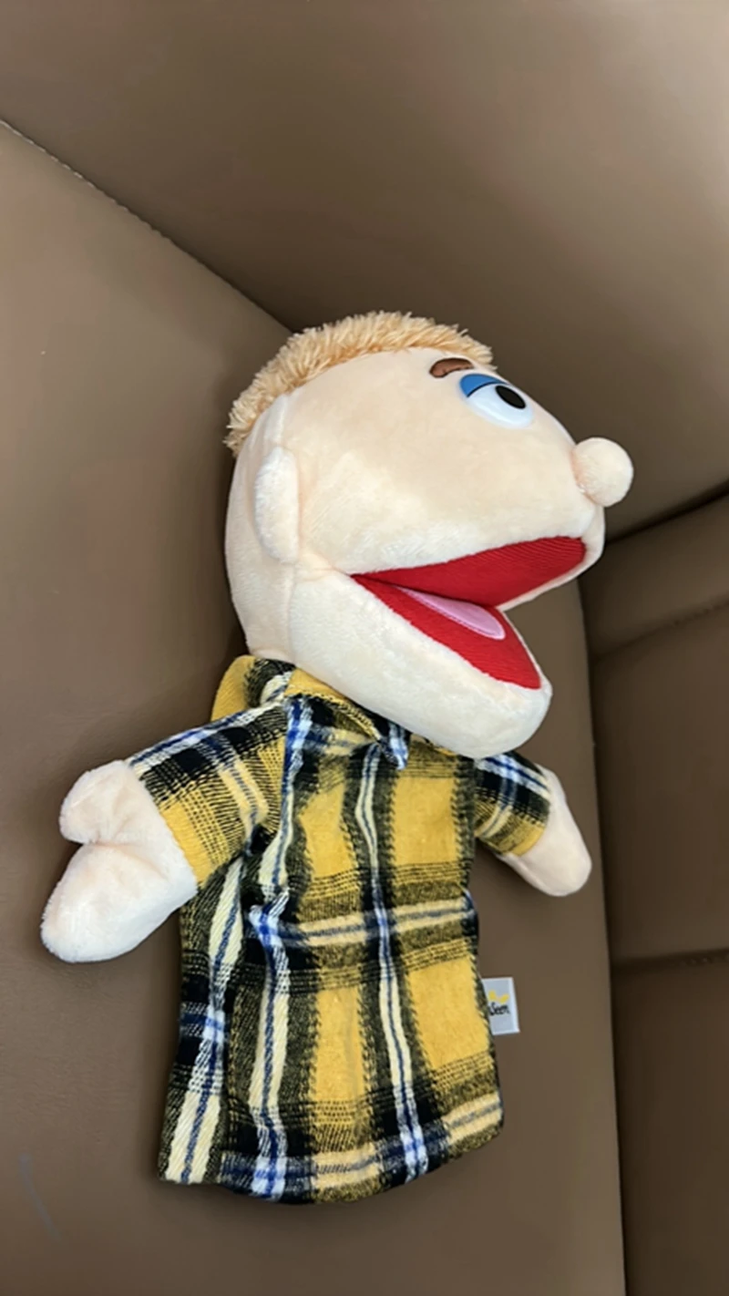 28-33 CM Kawaii Familie Knuffels Mensvormige Ouders Grootouders Jongens en Meisjes Verhalen vertellen Handschoenen Karakters