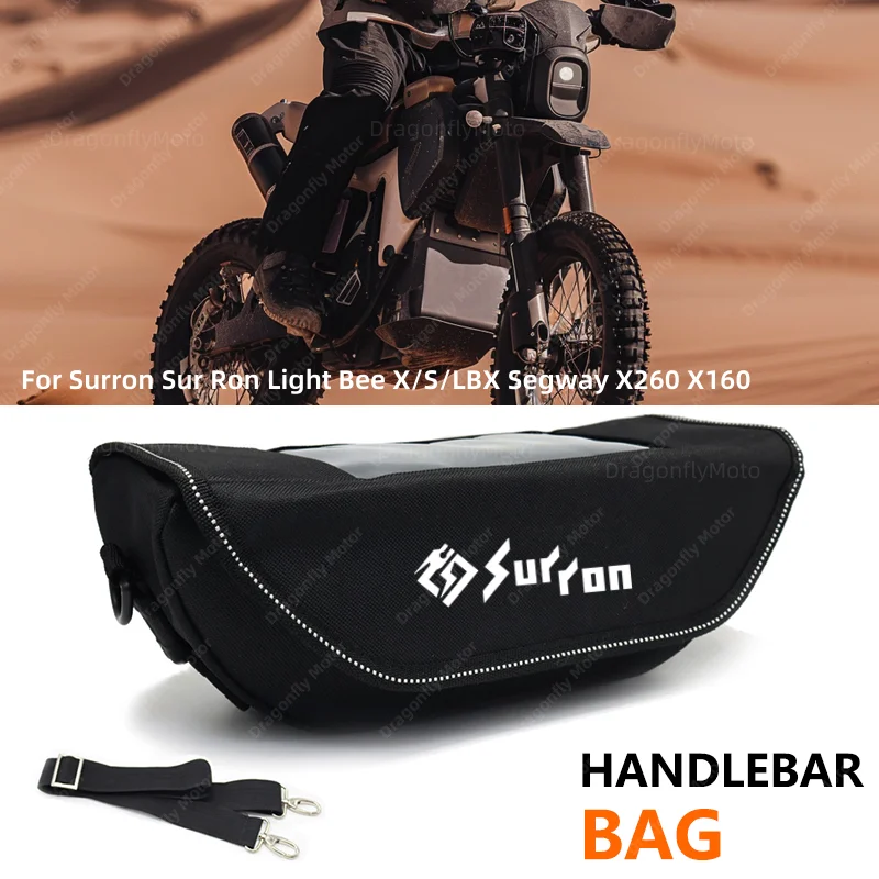

Waterproof Handlebar Bag For Surron Sur Ron Light Bee X/S/LBX Segway X260 X160 Motorcycle Accessories Storage Travel Tool bags