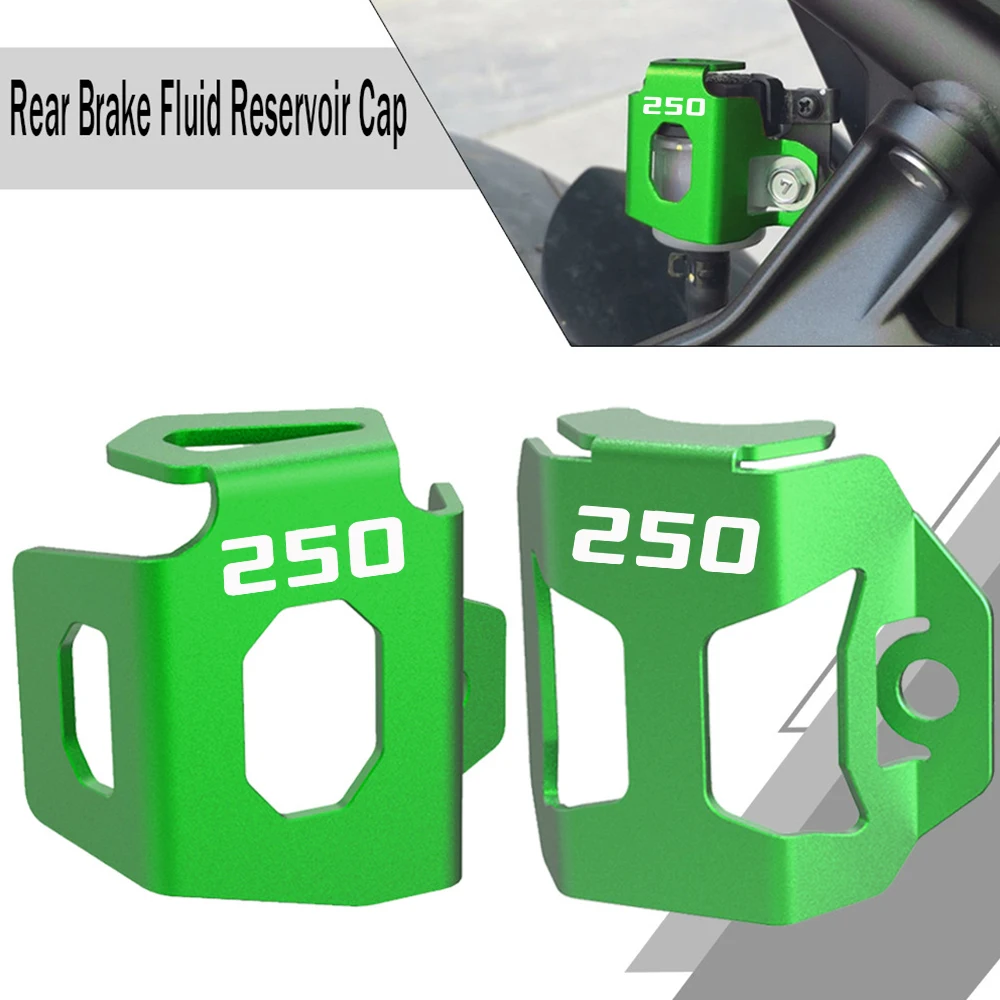 

For Kawasaki Nijnja250 ninja 250 250r Z250 Z 250 2008- 2023 2022 Motorcycle Rear Brake Fluid Reservoir Cap Cover Guard Protector