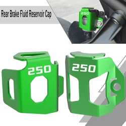 For Kawasaki Nijnja250 ninja 250 250r Z250 Z 250 2008- 2023 2022 Motorcycle Rear Brake Fluid Reservoir Cap Cover Guard Protector