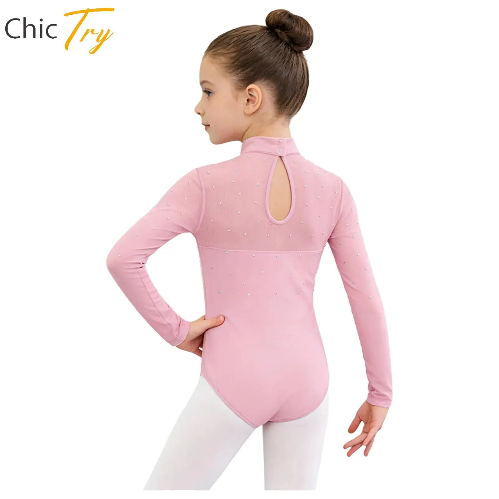 

Kids Gymnastics Jersey Dance Leotards Bodysuit Long Sleeve Dance Wear Classique Costume Girls Ballet Tutu Ballerina Dancerwear