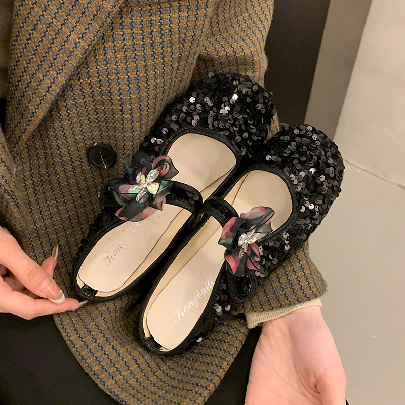 Embellished Slip-Ons Ballerinas Round Toe Bow Soft Sole Casual Flat Bottom Home Comfortable Sandals Footware  loafers