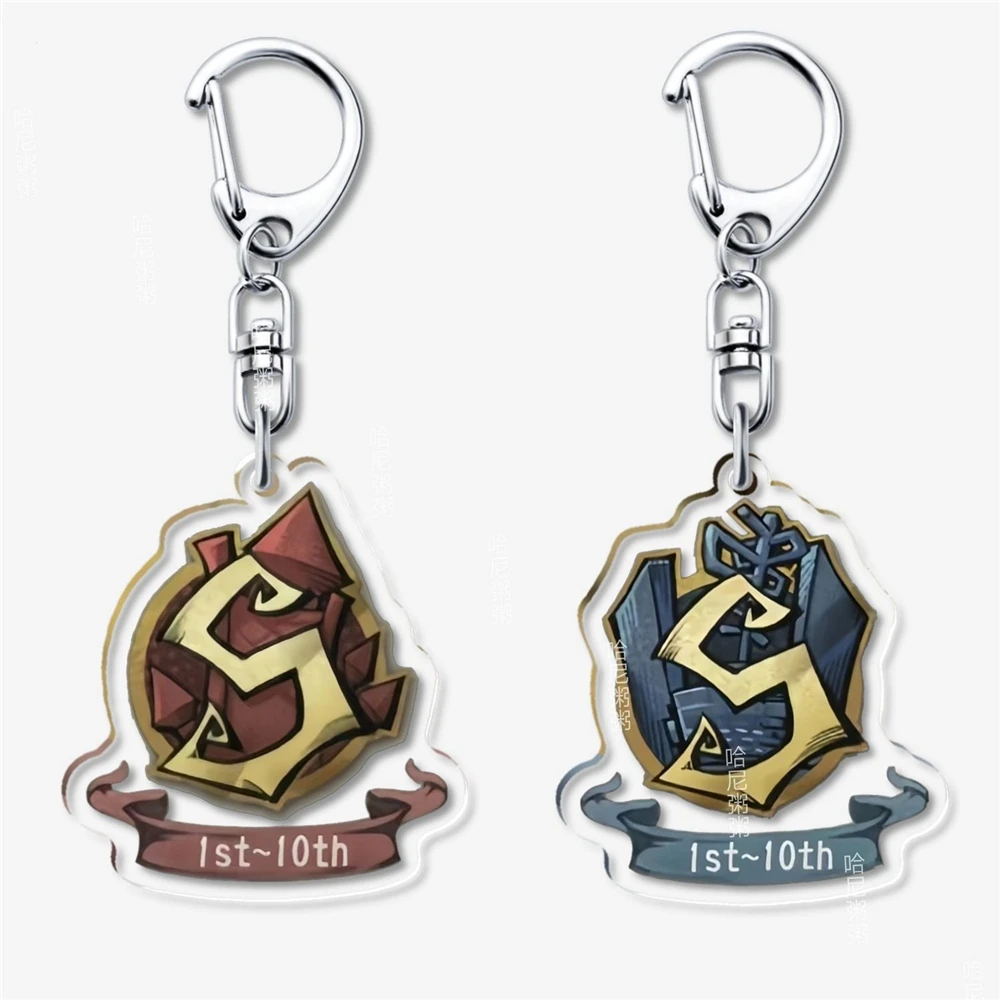 Game Identity Ⅴ S Survivors Hunter Cosplay COSTUME Acrylic Key Chains Keyring Prop Xmas Gift