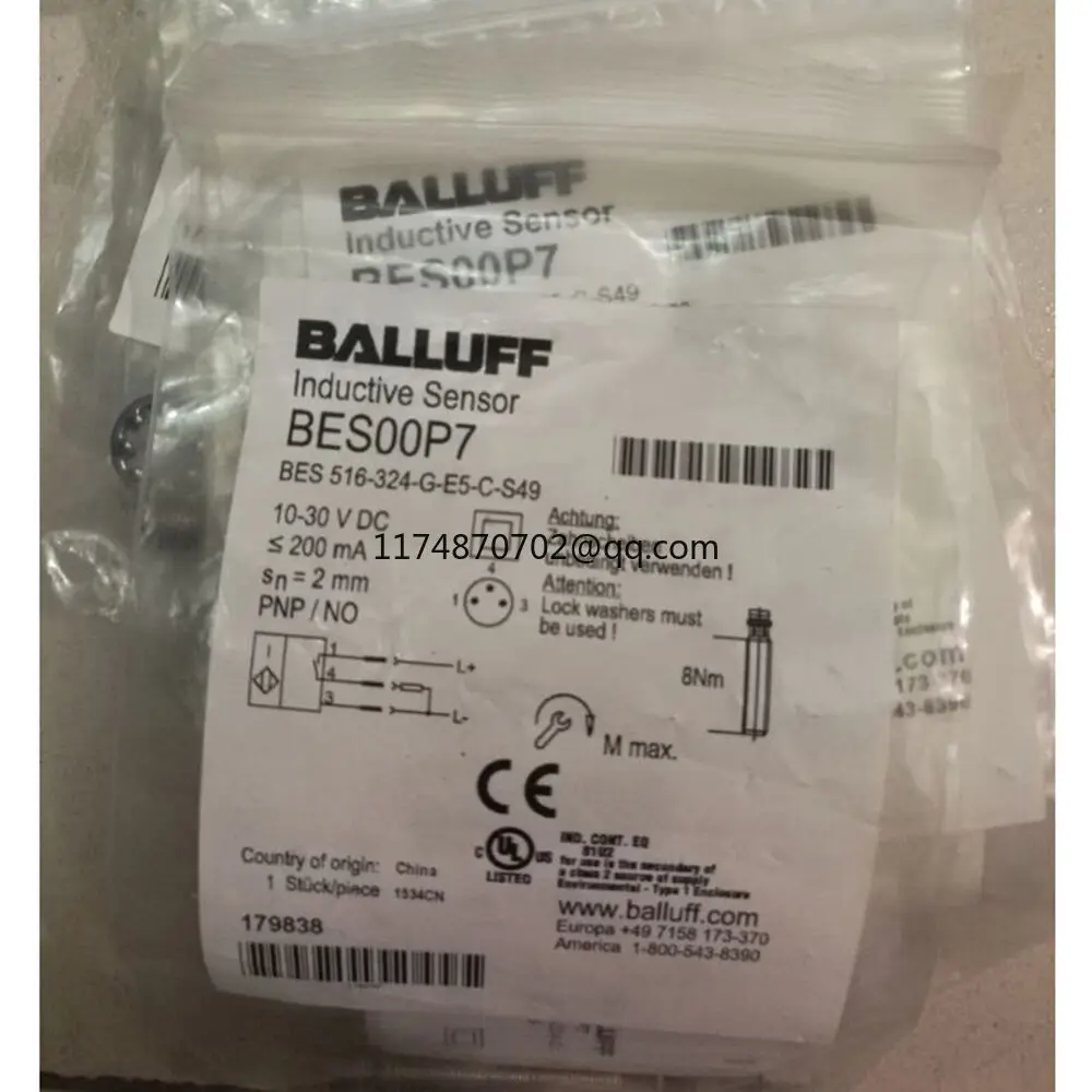 BALLUFF BES 516-324-G-E5-C-S49 100% new and original