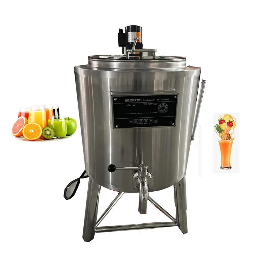 

Food Grade Dairy Small 50L Milk Pasteurization Machine Honey Juice Pasteurizer HJ-SJ50