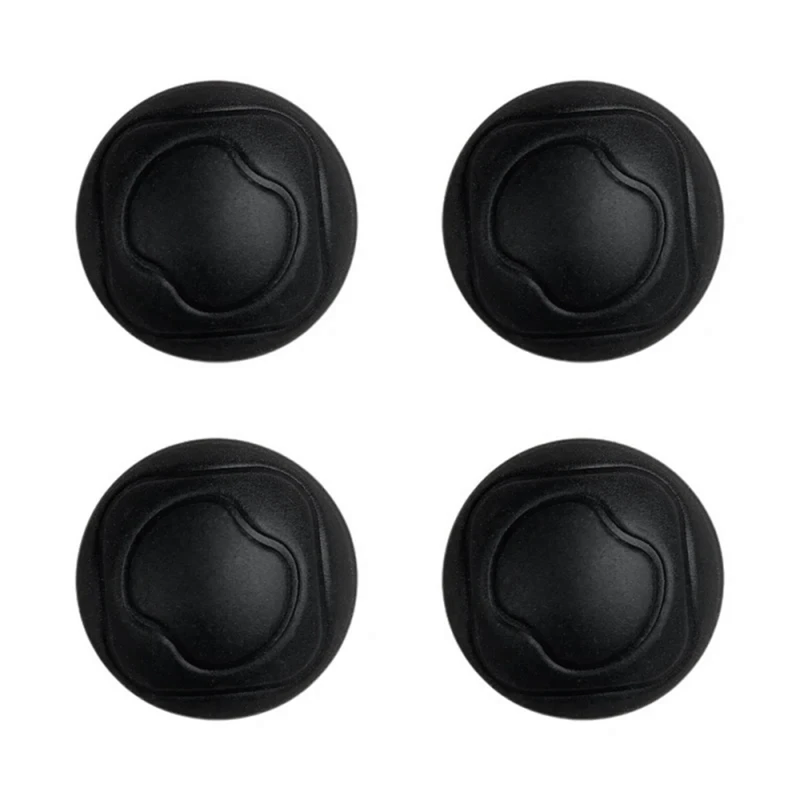 4 PCS Moon Chair Foot Cover Chair Foot Protectors Outdoor Foot Protectors Stabilizing Rubber Ball Feet Pad Camping Part Black