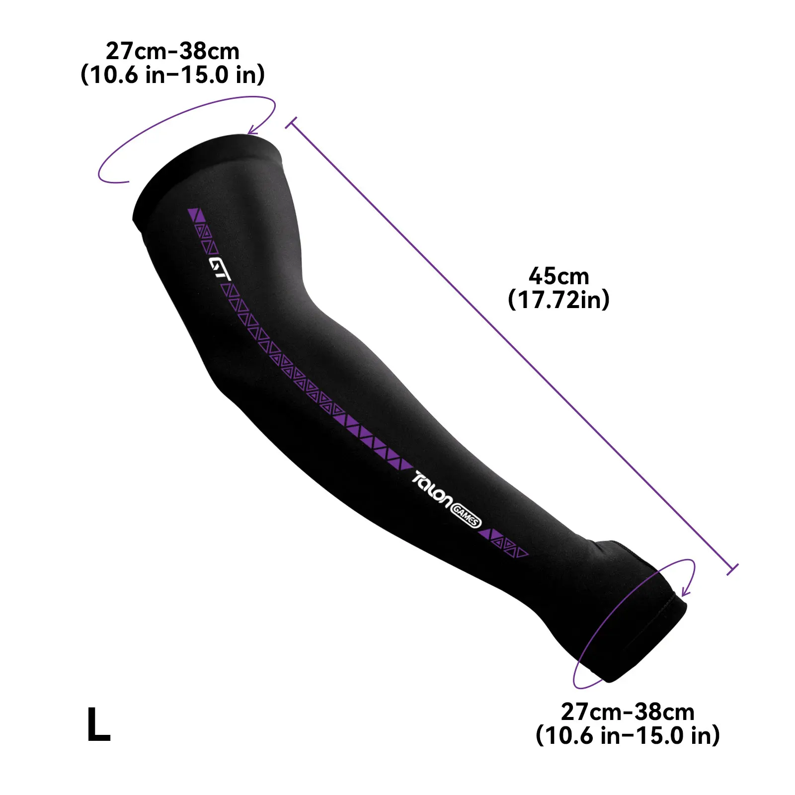 TALONGAMES ESports GT ARM Sleeve, Reduce Friction On Mouse Pad, Cool Feeling, Absorbs Sweat, Quick Drying