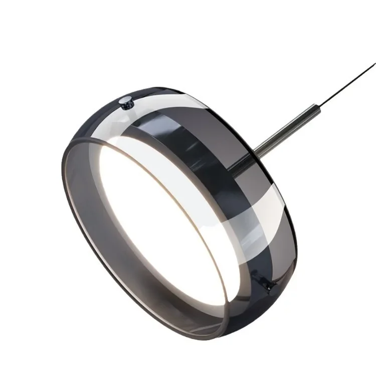 

Bedside lamp Bedroom wall lamp Italian minimalist light luxury, soot glass advanced modern, simple Internet