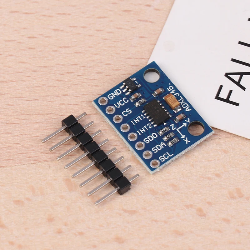 ADXL345 GY-291 Aceleración digital de 3 ejes del módulo de inclinación por gravedad Transmisión IIC/SPI