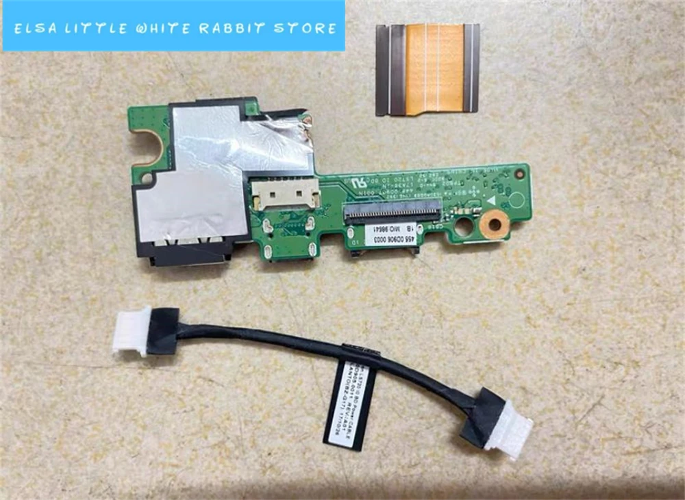 

FOR LENOVO 720S-15IKB SIM CARD USB WALN ETHERNET POWER BUTTON BOARD W CABLE 5C50Q62217