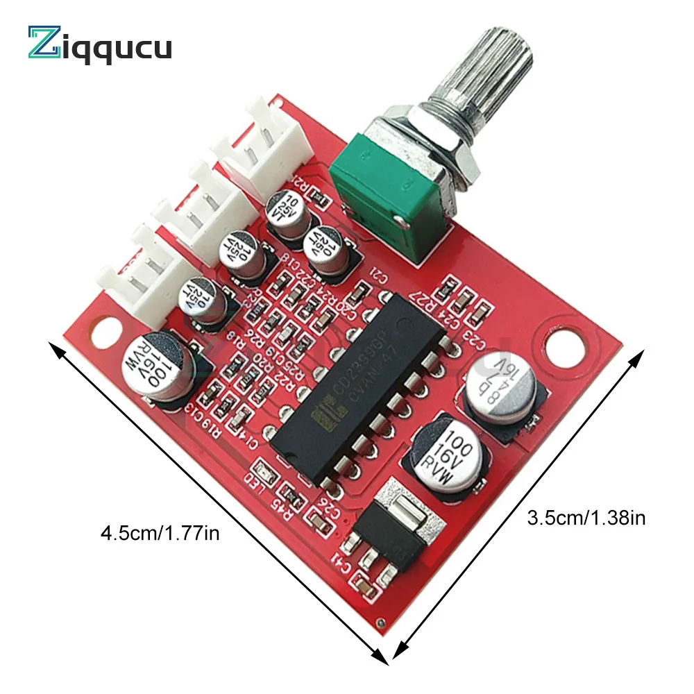 DC5-15V CD2399 PT2399 Microphone Reverb Plate Reverberation Board No Preamplifier Function Module